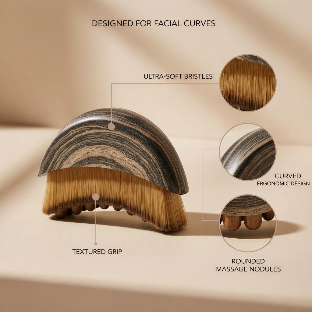 Lymphatic Contour Face Brush